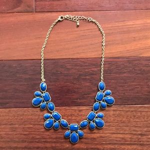 Francesca’s Navy/Royal Blue Statement Necklace